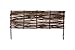 Produktbild WEIDENPROFI Beeteinfassung, Gartenzaun aus Haselnuss, Größe (BxH): 120 x 40 cm, Höhe inkl. Staken ca. 60 cm