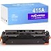 Produktbild myCartridge SUPCOLOR 415A (ohne Chip) Multipack kompatibel für HP 415A W2030A für Color Laserjet MFP M479dw M479fdn M479 HP Color Laserjet M454 M454dn M454dw