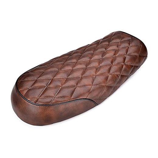 XUELINGTANG Motorcykel SEAT CAFE RACER Vintage sadel passform för CB CL Passa för Suzuki GN Fit för Yamaha SR XJ KZ 100 125 175 200 250 350 400 450 550 650 750 (Color : Coffee Racer Seat)