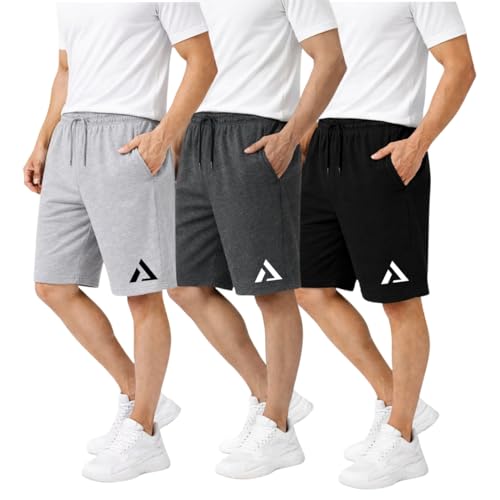 Image of KART BLACK Plus Sizes Men's Cotton Knee Length Shorts(M,L,XL,XXL,3XL,4XL,5XL Shorts) | Casual and Night Wear Mens Shorts