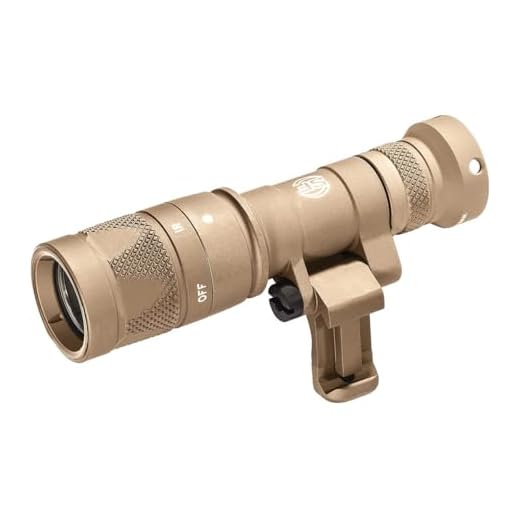 SureFire Mini Infrared Scout Light Pro Compact IR/White LED WeaponLight, Tan (M340V-TN-PRO)