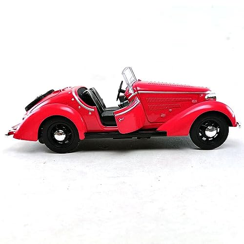 Image of DEOXY 1:32 Scale Die-Cast Audi Vintage Car Metal Pullback Car Toy with Friction Powered, Lights, and Sounds for Boys Gift