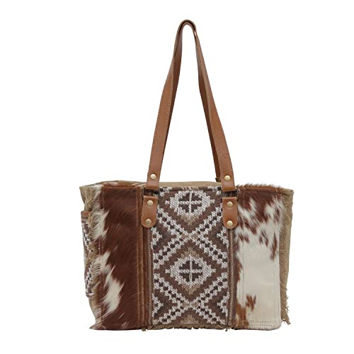 Bolso Tote de Lona Western para Mujer