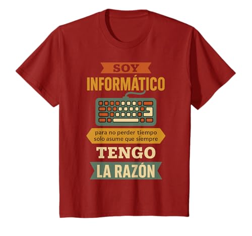 Eu sou informático sempre tenho a razão presente divertido Frik t-shirt