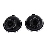 Generic 吸盤式車載マウント 2個セット – ボールヘッド回転設計で任意角度調整可能、ダッシュボードやフロントガラスに強力固定