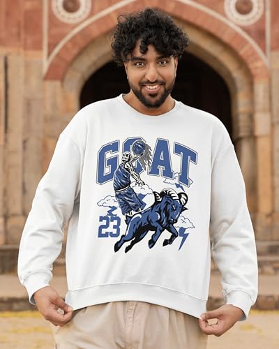 AJ 12 French Blue 12s Shirt, Goat 23, Shirts Match Sneakers 2D Sneaker BlackWhite Sweatshirt3