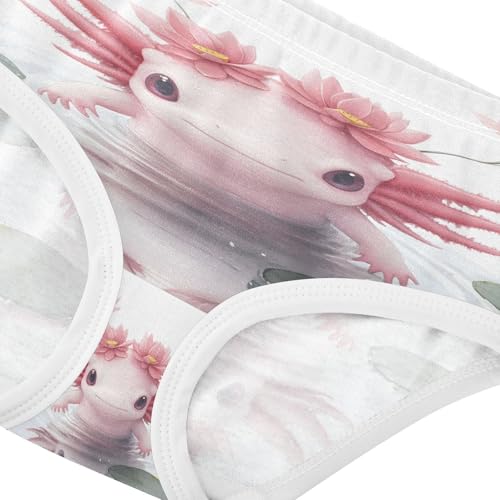 Cute Axolotl Lotus Toddler Girls's Underwear 2T 202b88944