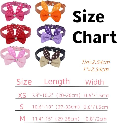 Collier pour petit chien cuir violet sécurisé avec boucle métal - 4