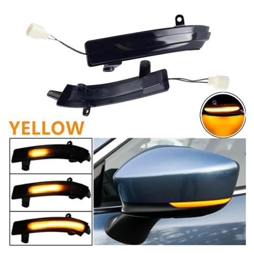 Clignotant LED pour rétroviseur Mazda 3 et 6, pack de répétiteurs dynamiques pour vos trajets