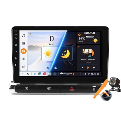 Radio 2 DIN para Citroën C3 y C4 con Android 15, pantalla de 9 pulgadas y CarPlay integrado