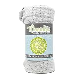 Woombie Organic Baby Swaddling Blanket, Lightweight Breathable Swaddle, Baby Receiving Blanket, Powd