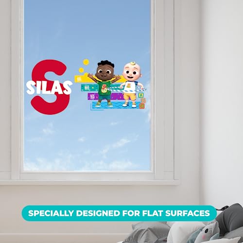 Vinilo decorativo personalizado CoComelon para pared miniatura 3