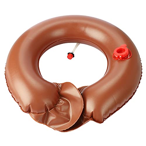 Fofetbfo 13 Inlease Tree Watering Ring, Durable Pvc Drip Irrigation Water Pouch, Round Watering Bags For Trees Shrubs Plants Gardening, Brown #TOP1