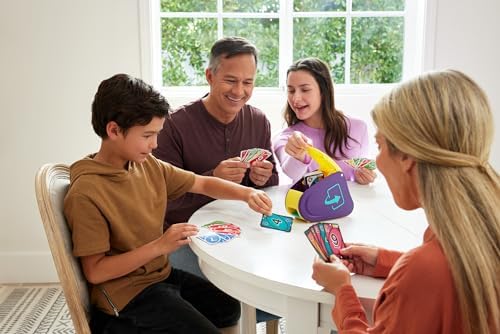 Mattel Games - UNO Flip Extreme Card Game for Children, Adults and the Family, Combines UNO Flip and UNO Extreme in a Single Game, Family Game from 7 Years, JCH61
