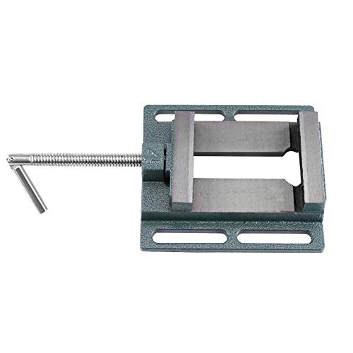 Étau pour Perceuse 4" Lourd - Ouverture de Mâchoire 110mm pour Perceuses Stationnaires - Entretien des Machines de Fraiseuse d'Atelier