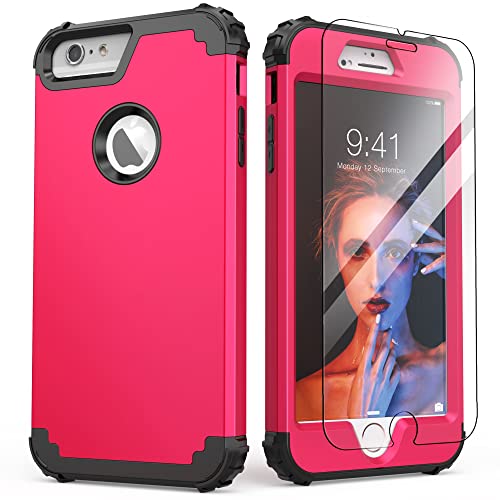 Coque iPhone 6S Plus antichoc efficace contre les chutes avec vitre de protection
