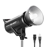 Neewer SK400II Studio Strobe 400W, 2.4G Wireless System GN65 5600K Monolight with Bowens Mount 150W...