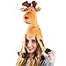 Tigerdoe Reindeer Hat - Christmas Rudolph Costume - Holiday Antler Hats - Xmas Party Supplies Red