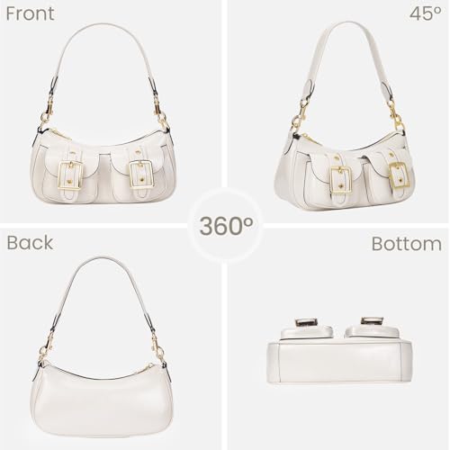 Image of Shoulder Bag for Women Y2k Purse Leather Hobo Tote Handbag Trendy Going Out Purse Crossbody Everyday Purse