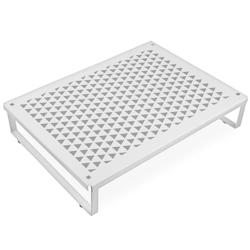 Veemoon Soporte De Escritorio Cocina Pan Soporte Encimera De Cocina Organizador Microondas Soporte De Estante Horno De Microondas Rack Sartenes Rack Microondas Rack Rack De Almacenamiento