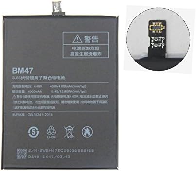 AK Accessories SHIVAAY Communication 4000mAh BM47 Battery for Xiaomi MI Redmi 3S Prime Mobile
