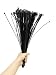 NewNewStar® 14.6" 100Pack Heavy Duty Nylon Cable Zip Ties, 50 lb Test, 4.8mm Wide and 370mm Long (Black)
