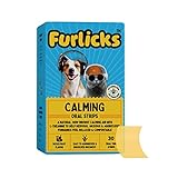 Furlicks Beruhigungshilfe für Hunde & Katzen | L-Theanin, Tryptophan, Kamille und Withania Somnifera (Ashwagandha) für ausgewogenes Verhalten, Entspannung und Stress- und Angstlinderung (30 orale