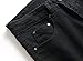 Men's Black Skinny Ripped Destroyed Stretchy Knee Holes Slim Tapered Leg Jeans Denim Pants 30