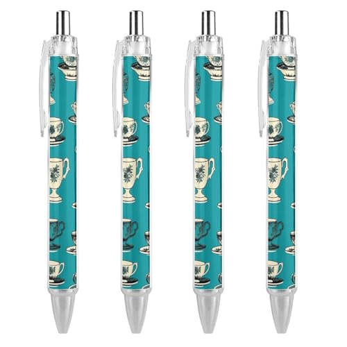Stylos à bille rétractables pour usage quotidien au bureau ou pour vos notes de journal Intime