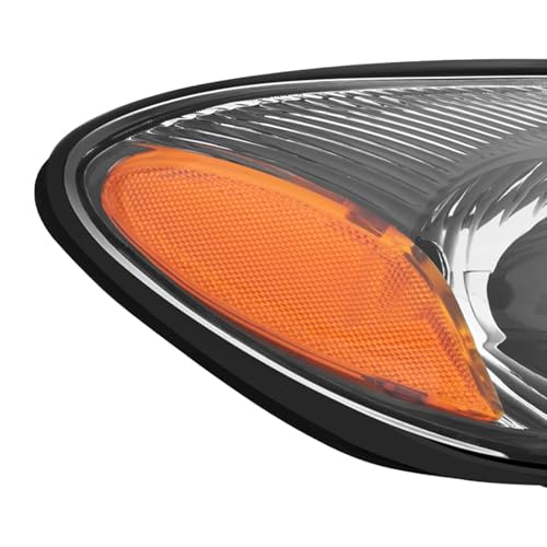Image of Headlights Assembly Compatible With 2000 2001 2002 2003 2004 2005 2006 2007 Ford Taurus Replacement Headlamp Fit For 00-07 Taurus Head Light Black