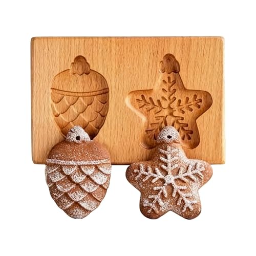 Besreey Sellos Para Galletas - Sellos De Madera Realistas 3D - Utensilios Decorativos Para Repostería - Para Fiestas Bodas Hogar Reposteria Cocina Manualidades