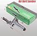 HARDZTOOL 16000RPM Pneumatischer Bandschleifer, 180° Einstellbarer Winkel Druckluft Bandschleifer, Bandschleifer Schleifmaschine Pneumatische Polierwerkzeug Bandschleifer Druckluft(10 * 330mm)