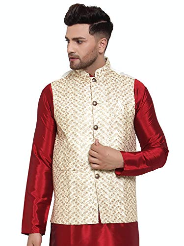 Image of Jompers Men Embroidered Waistcoats /Nehru jeckets.