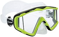Algopix Similar Product 4 - Cressi Pano 3, Clear/Lime