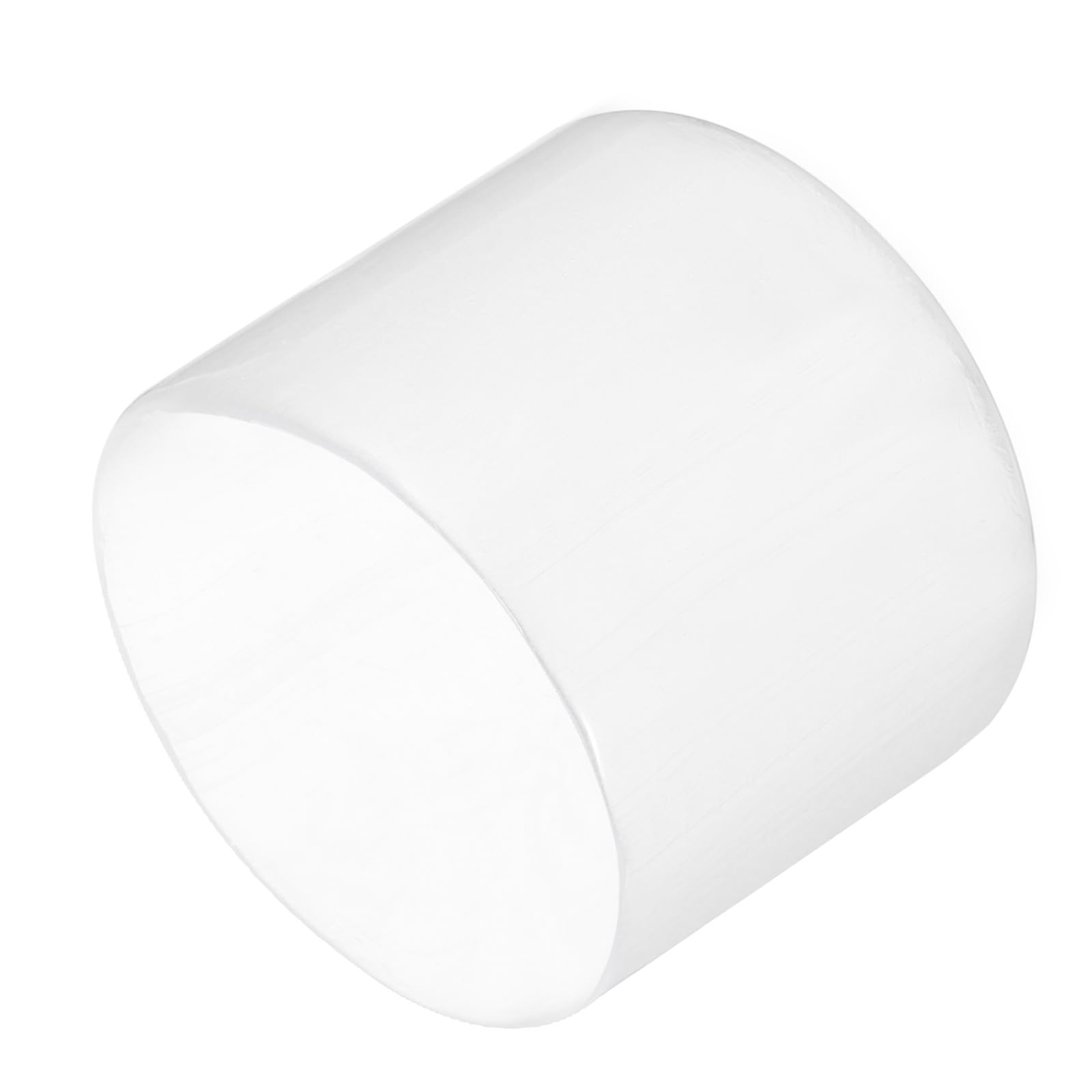 uxcell 20pcs Rubber End Caps 35mm ID Vinyl PVC Round Tube Bolt Cap Cover Screw Thread Protectors Clear