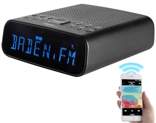 auvisio DAB Wecker: DAB+-Radiowecker, großes VA-Display, BT, 2 Weckzeiten, USB-Ladeport (Radio-Wecker, Radiowecker mit und DAB+, Bluetooth, Internetradio) auvisio DAB Wecker: DAB+-Radiowecker, großes VA-Display, BT, 2 Weckzeiten, USB-Ladeport (Radio-Wecker, Radiowecker mit und DAB+, Bluetooth, Internetradio)