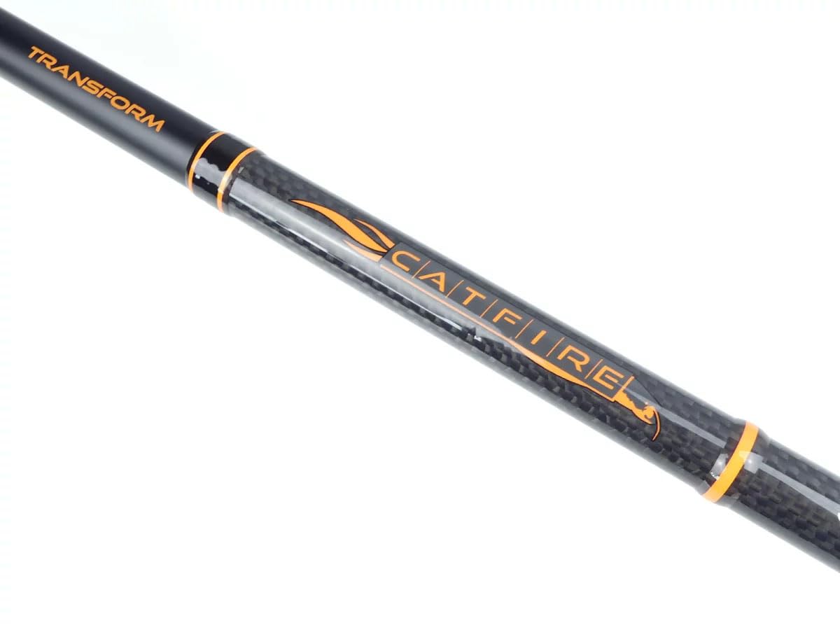 Sportex Wallerrute Welsrute Steckrute Catfire Transform CF3218 Länge 3,20m Wurfgewicht 150-300g Rute zum Welsangeln Wallerangeln