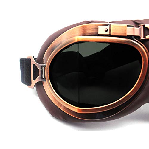 Occhiali da moto occhiali vintage moto classico occhiali retrò per protezioni per occhiali Harley Goggles moto motocross