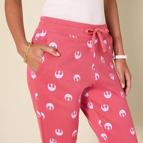 Image of Amazon Essentials Disney | Marvel | Star Wars Women's French Terry Fleece Jogger Sweatpants