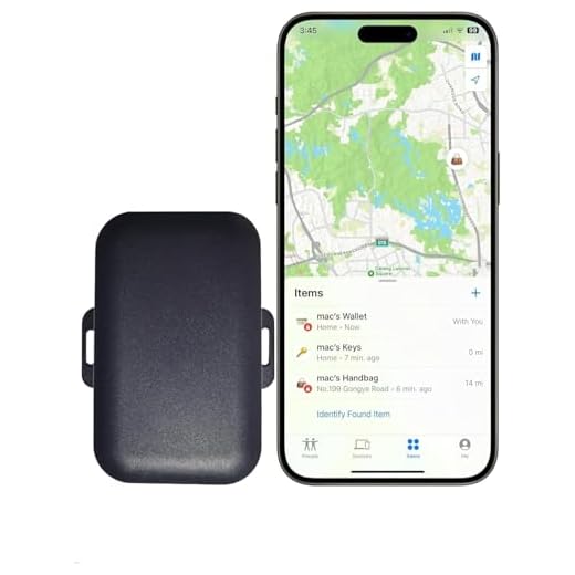 10 or 1 Year Long Life Battery GPS Tracker, find car in parking lot, no Subscription for Vehicles car ebike Truck Luggage School Bag Asset(10 year, android)