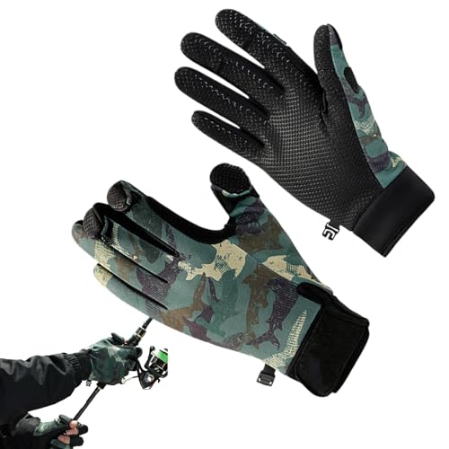 camping ice fishing gloves