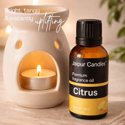 Image of Fragrance Oil | 30 ml | Aroma Oil for Home Fragrance | Best for Aromatherapy | Use in Diffusers, Candles, Air Fresheners (30ML, Citrus)