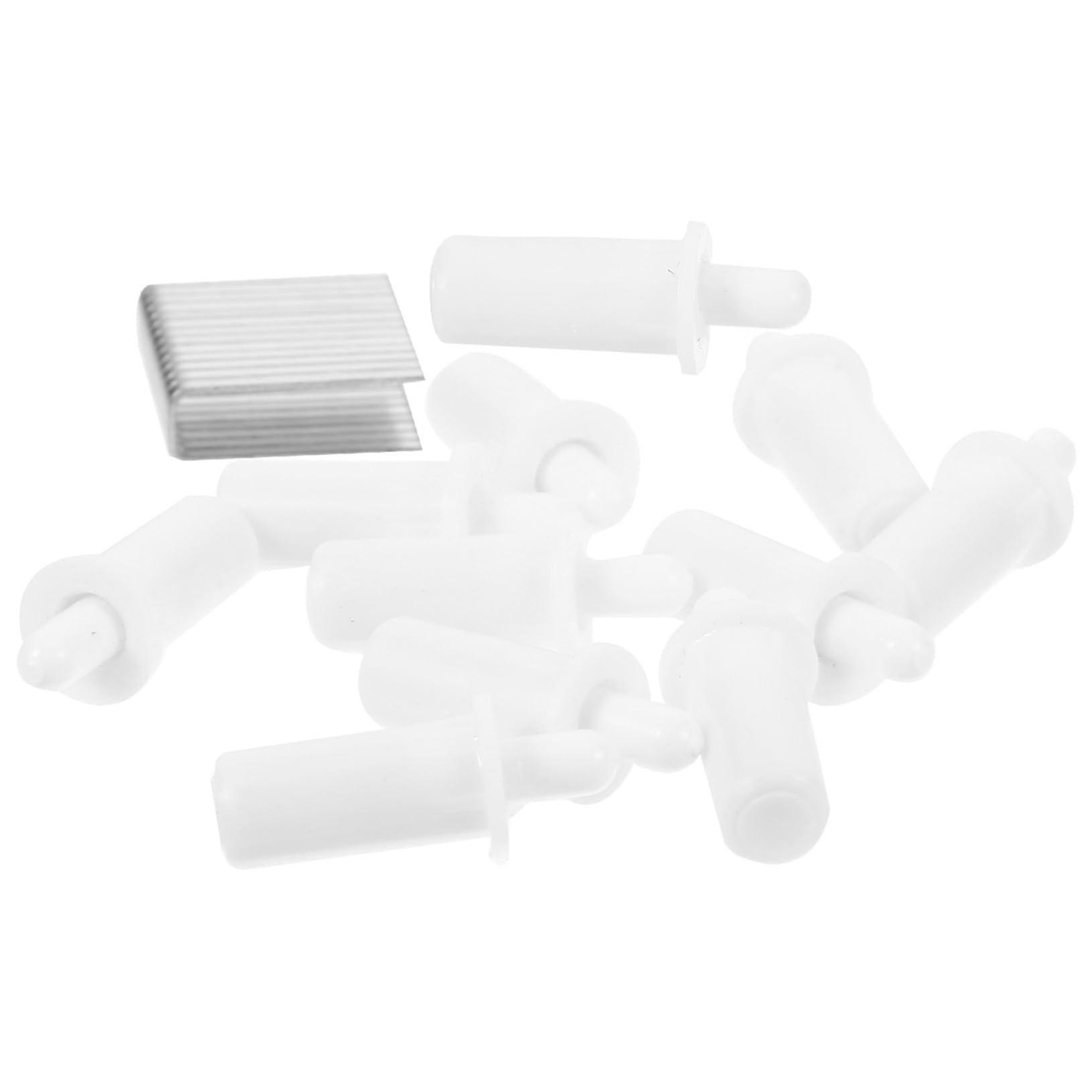 Generic 1 Set repair shutter pins shutter repair pins shutter louver pins Metal window screening universal wooden shutters suite shutter replacement bolt tool curtain pin