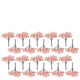 Effet écologique : en incorporant ces modèles de cerisiers dans votre paysage, vous pouvez améliorer efficacement la verdure et l'esthétique naturelle de votre chemin de fer ou de votre jeu de guerre.