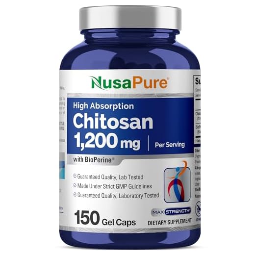 NusaPure High Absorption Chitosan Capsules