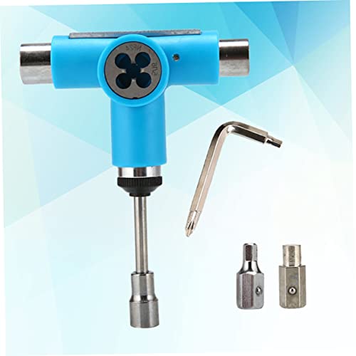 WHAMVOX Durable Steel Abs Plastic T-Type Sleeve Tool for Skateboarding Accessories