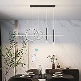 Lámparas colgantes para sala de estar ajustables en altura: la moderna lámpara de araña LED está hecha de metales de alta calidad y silicona altamente transparente. Resistente a la corrosión, no se decolora. La araña de ø 100 cm, altura de suspensión 100 cm, altura ajustable individualmente, se puede utilizar maravillosamente como lámpara de salón o como lámpara colgante sobre la mesa del comedor.