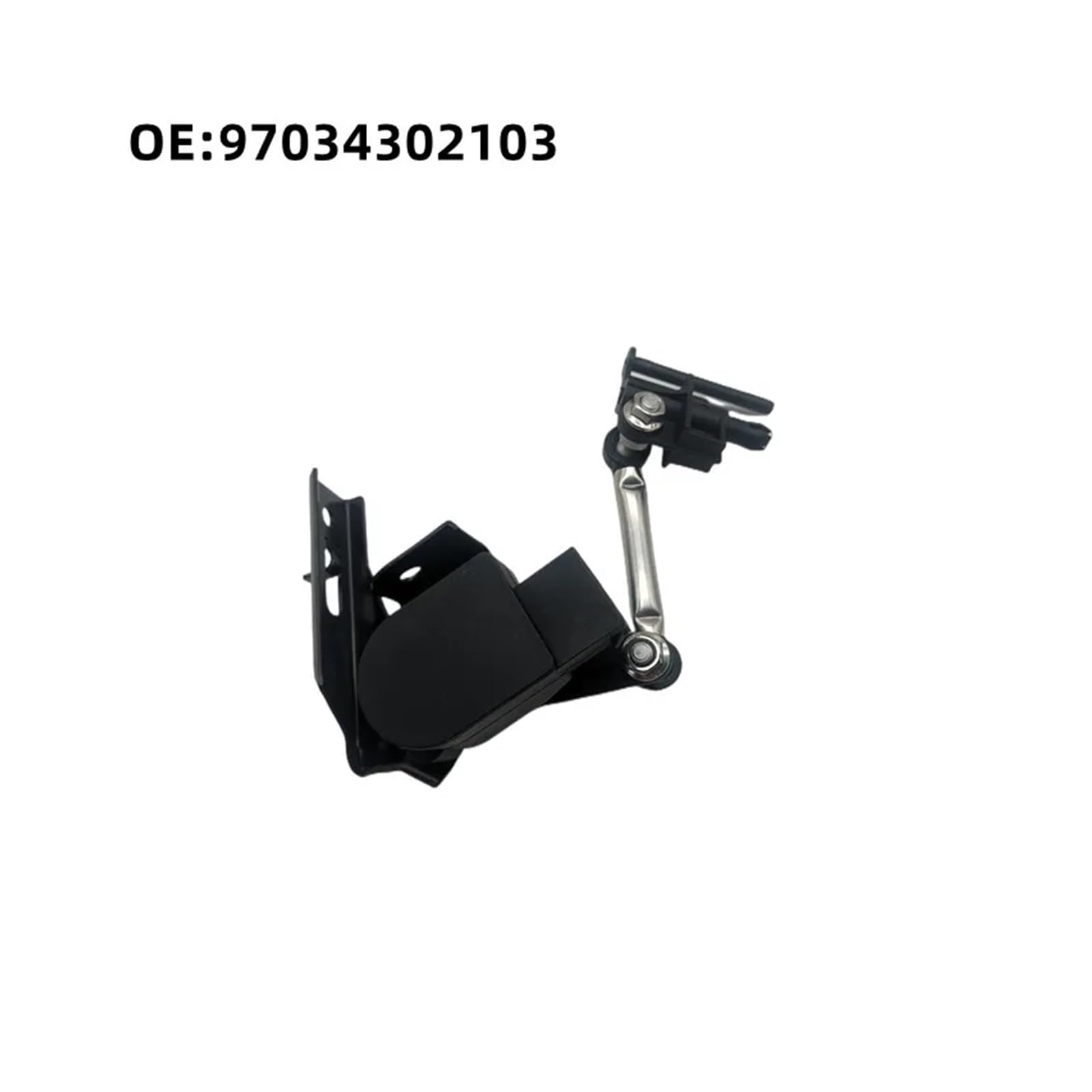 Sensor de nivelación de altura de suspensión neumática delantera izquierda y derecha 97034302103, compatible con PANAMERA FL 97034302203 (2010-2016)(97034302203)