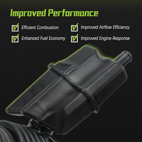 Image of 16576-3JA0A Engine Air Intake Hose Tube With Clamps for Nissan 2015-2023 Murano,2013-2016 Pathfinder,2014-2016 Infiniti QX60,2013 JX35