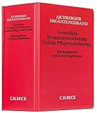 Sozialgesetzbuch Ergänzungsband: Gesetzliche Krankenversicherung, Soziale Pflegeversicherung - Grundwerk zur Fortsetzung (min. 3 Ergänzungslieferungen) - Rechtsstand: 1. Januar 2022 - Herausgeber: Klaus Engelmann 